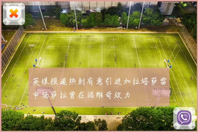 英媒报道热刺有意引进加拉塔萨雷中场萨拉曾在诺维奇效力